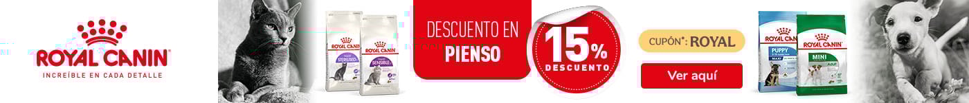 Royal Canin: -15% de dto en selección de pienso para perro y gato