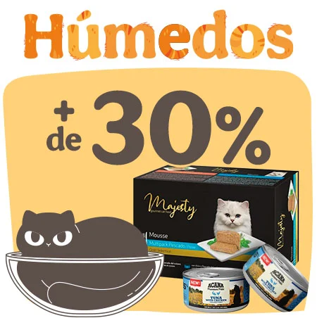 Michimanía: +30% dto en húmedos para gatos.