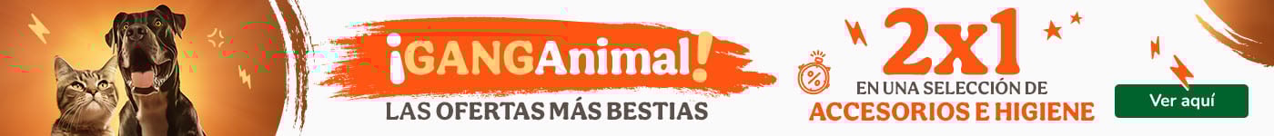 Ganganimal: 2x1 en accesorios para perros y gatos.