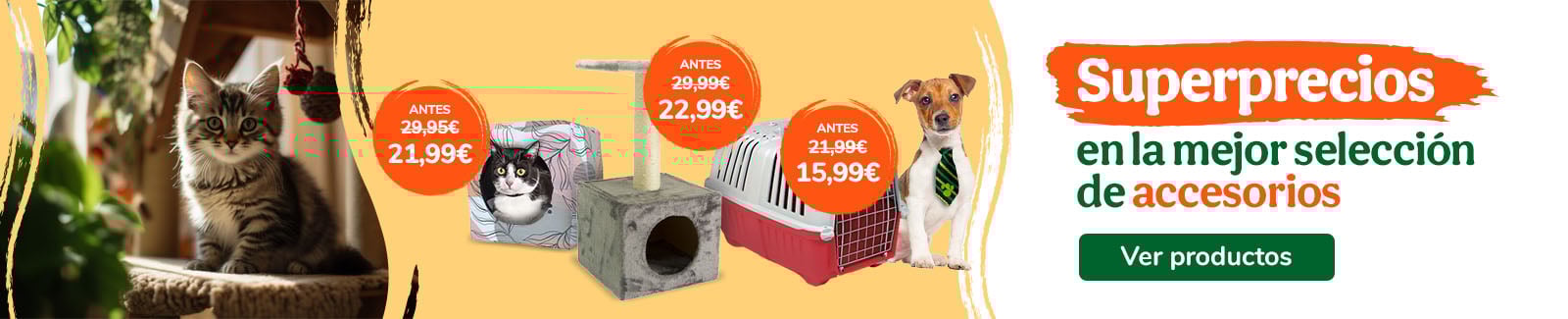 Superprecios en la mejor selección de accesorios para perro y gato