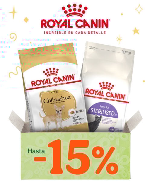 Royal Canin: Hasta 15% dto para perro y gato.