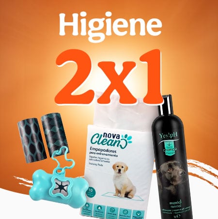 Ganganimal: 2x1 en productos de higiene para tu peludo.