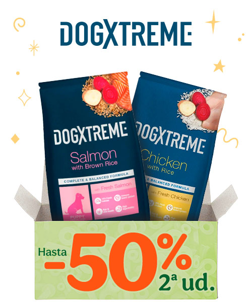 Dogxtreme: Hasta 50% de descuento en la 2ª unidad para perros.