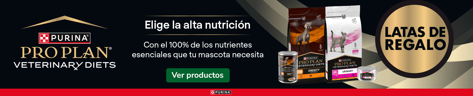 Pro Plan Veterinary Diets: Pienso para perros y gatos con regalo de comida h&uacute;meda.