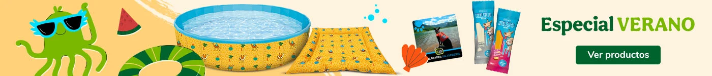 ¡Llega el verano! Selección de productos para disfrutar del buen tiempo con tu mascota.