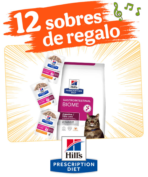 Hill’s Prescription Diet: Pienso para gatos con regalo de comida húmeda.
