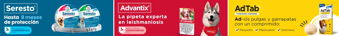 Adtab, Seresto y Advantix para perros: soluciones antiparasitarias de última generación para la protección de tu mascota.