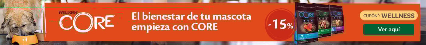 Wellness Core: 15% dto en piensos para perro.