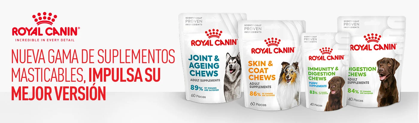 Suplementos Masticables Royal Canin. Impulsa su mejor versión
