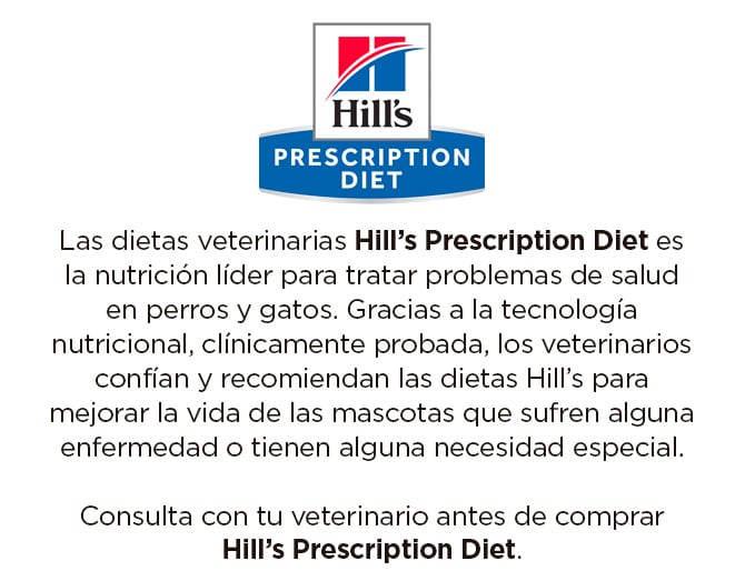 Hill's Prescription Diet. Nutrición líder para tratar problemas de salud en perros y gatos.