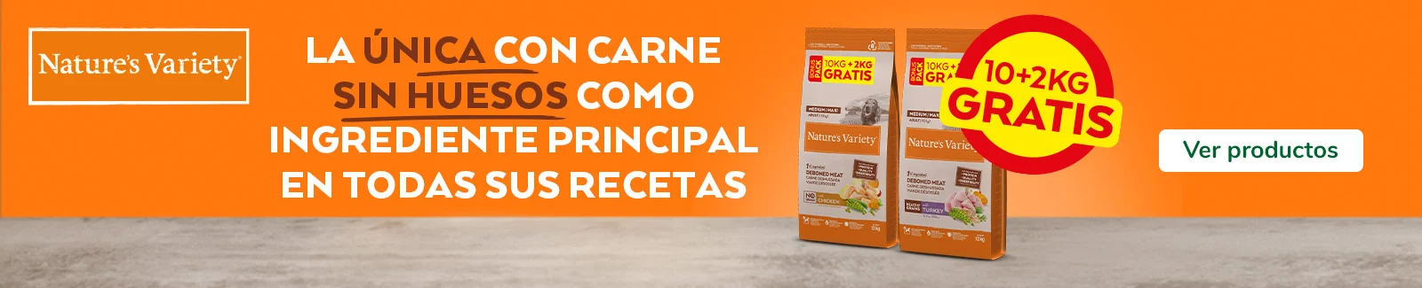 Natures Variety: ¡Pienso formato ahorro! en selección de pienso para perro 10kg. Ahorra con ¡10kg + 2 kg gratis!