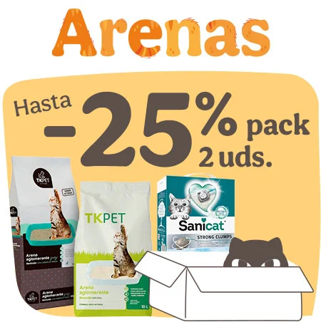 Michimania: Hasta 25% dto en packs de 2 arenas.