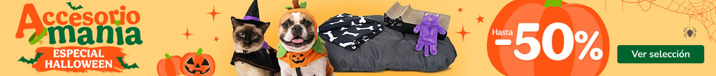 Hasta 40% dto en accesorios para tu peludo.