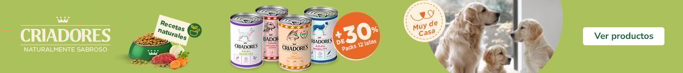 Criadores: +30% dto en el pack de 12 húmedos para tu perro.