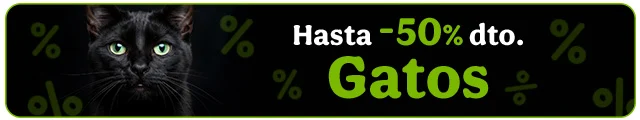 Hasta 50% dto en Ofertas para Gato