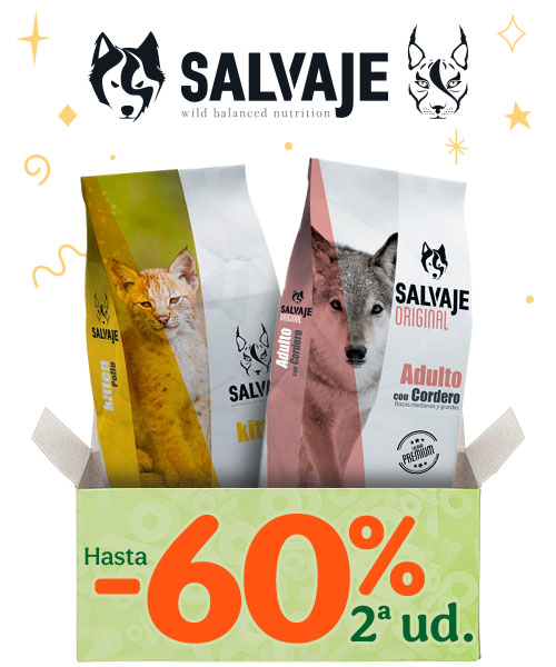 Salvaje: Hasta 60% dto en la 2ª ud.