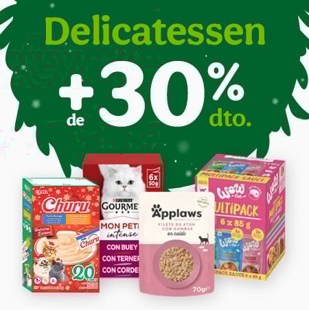 +30% dto en húmedos sabrosos para tu peludo.