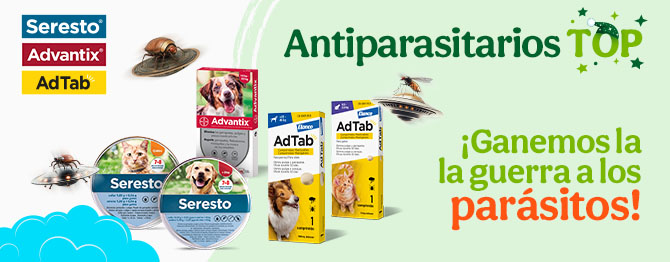 Antiparasitario para perro: Abtad Advantix y Seresto