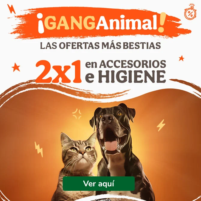 Ganganimal: 2x1 en accesorios e higiene para tu peludo.