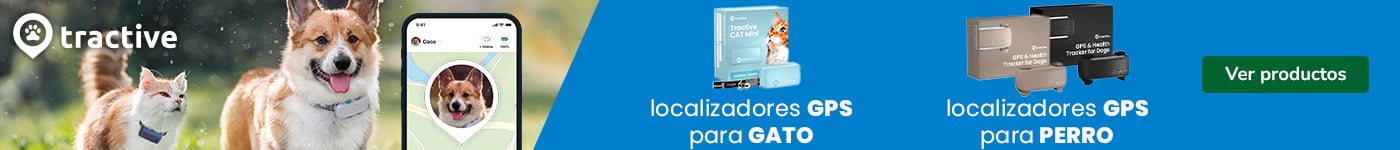 Tractive: Localizadores GPS para tu peludo.