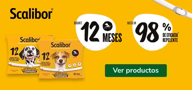 Scalibor: Collar antiparasitario para perros.