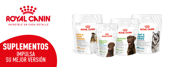 Royal Canin. Suplementos para perros.