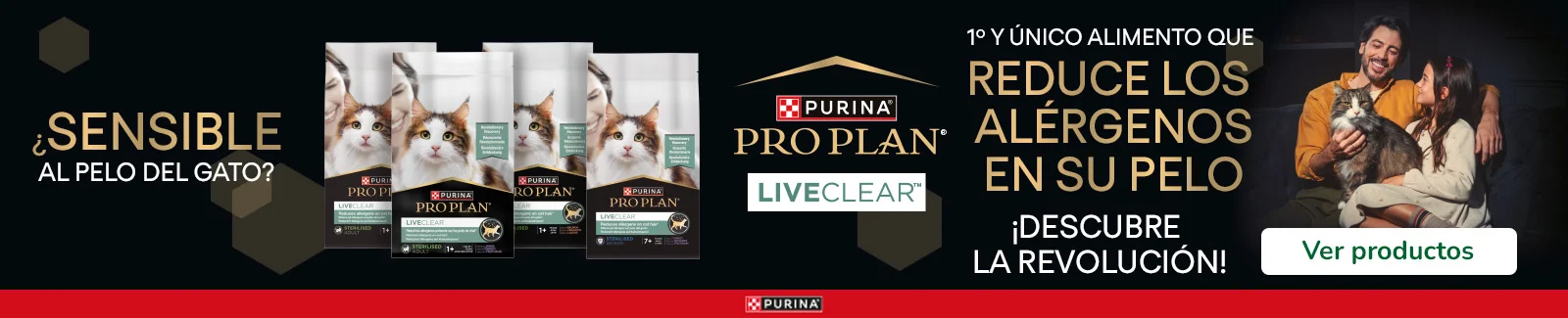 ¡Novedad! Pro Plan Live Clear, pienso para gatos.