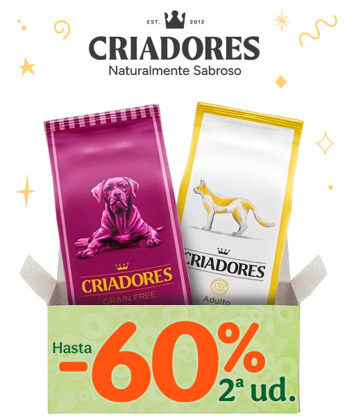 Criadores: Hasta 60% dto 2ª ud.