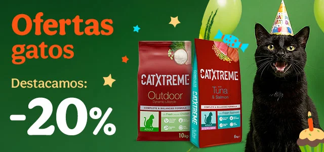 Catxtreme: 20% dto en pienso para gatos.