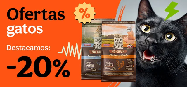 True Origins Pure: 20% dto en piensos para tu gato.