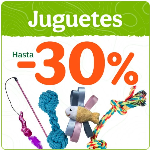 Tootoy: Hasta 30% dto en juguetes para tu peludo.