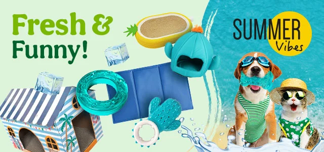 Summer Vibes: los mejores productos para disfrutar del verano para perro y gato