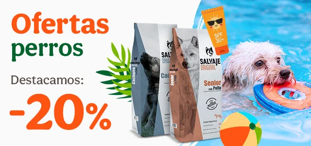 Salvaje Original: 20% dto en pienso para perros.