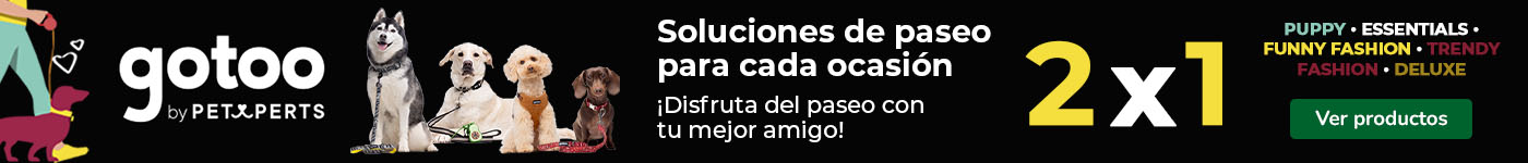 Gooto: 2x1 en accesorios de paseo para perro.