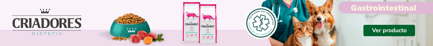 Pienso gastrointestinal para gato de Criadores