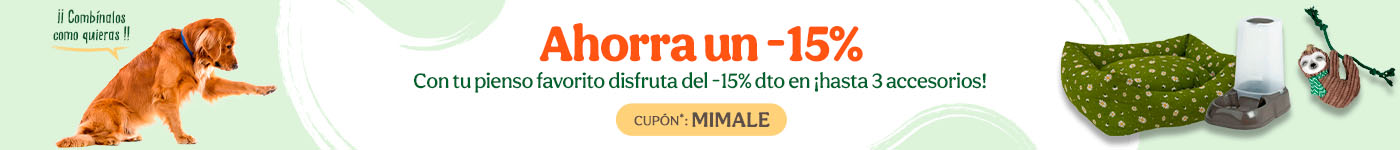 Ahorra un 15% dto en accesorios con el cupón MIMALE