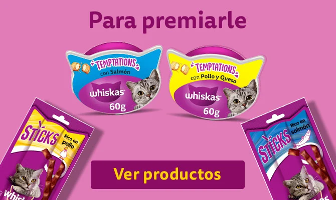 Snacks Whiskas especial premios