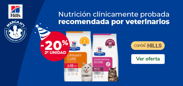 Hill's Prescription Diet: 20% dto en la 2ª unidad de pienso para gatos.