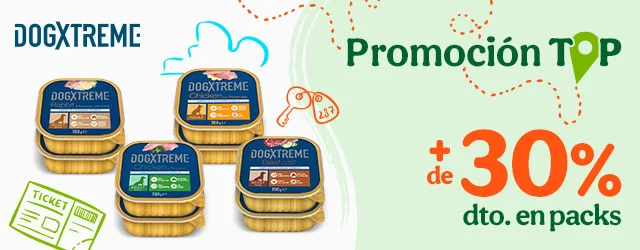 Dogxtreme: +30% dto en packs de comida húmeda para perros.
