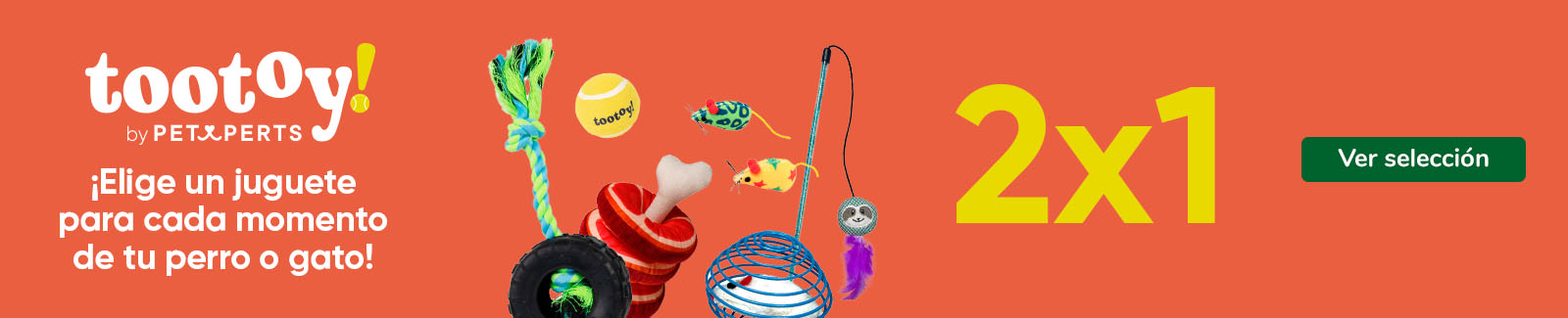 Tootoy: Juguetes 2x1 para tu peludo.