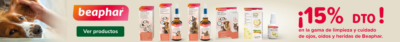 Beaphar: 15% dto en productos de cuidado para tu peludo.