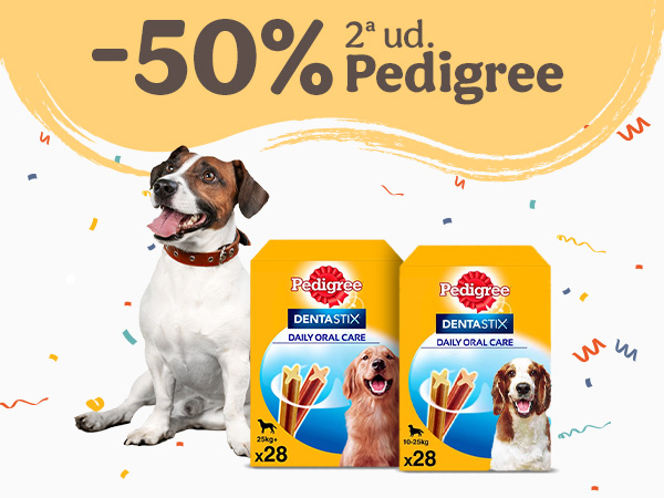 Snacks Pedigree 3+1 ¡gratis!