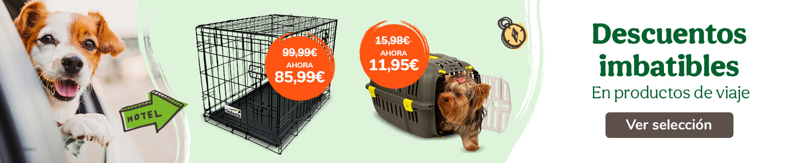 Descuentos imbatibles en productos de viaje