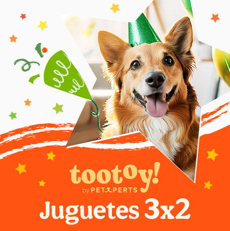 Tootoy: 3x2 en juguetes para perro.