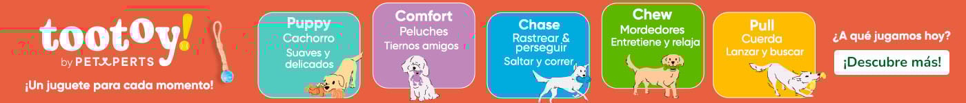 Hora de diversión: Juguetes Tootoy para perros.