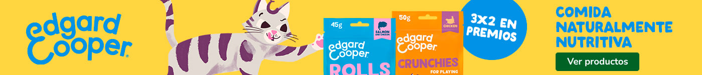 Edgard & Cooper: 3x2 en snacks para gato.