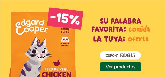 Edgard & Cooper: 15% dto en pienso para gatos.