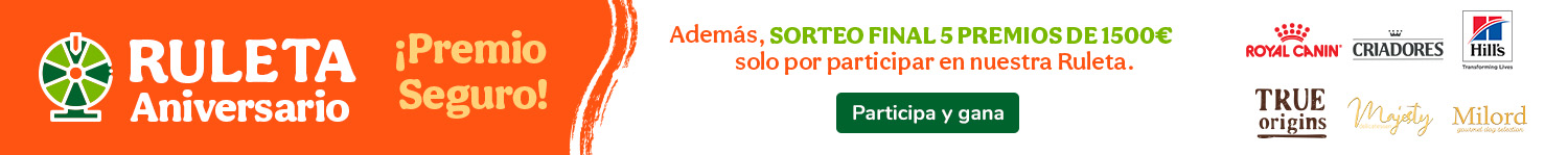 ¡Feliz 17 aniversario de Tiendanimal! participa en nuestra ruleta y gana premio seguro