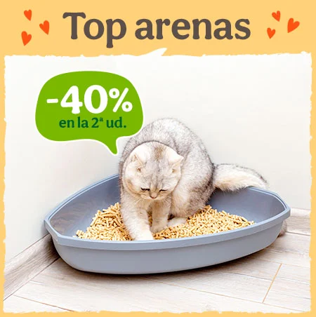 ¡Top arenas! 40% de descuento en la 2ª unidad.