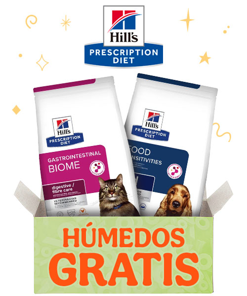Hill's Prescription Diet: Húmedos de regalo.